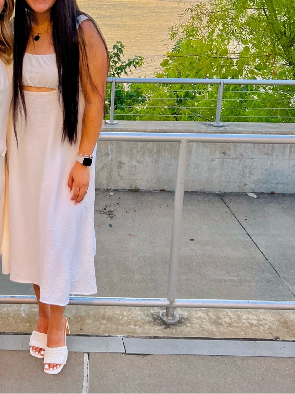 White dress